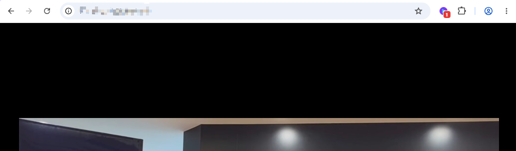 Open the Page with Video